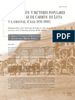 Inmigración y Sectores Populares en Las Minas de Carbón de Lota y Coronel - Chile 1859-1990 -Calos Vivallos & Alejandra Brito