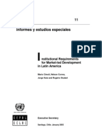 Institutional Requirements for Market-led Development in Latin America