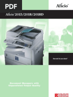 Ricoh Aficio 2015 Brochure