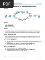 Comparing RIP and EIGRP Path Selection