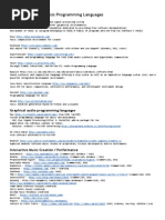 Audio Programming Systems