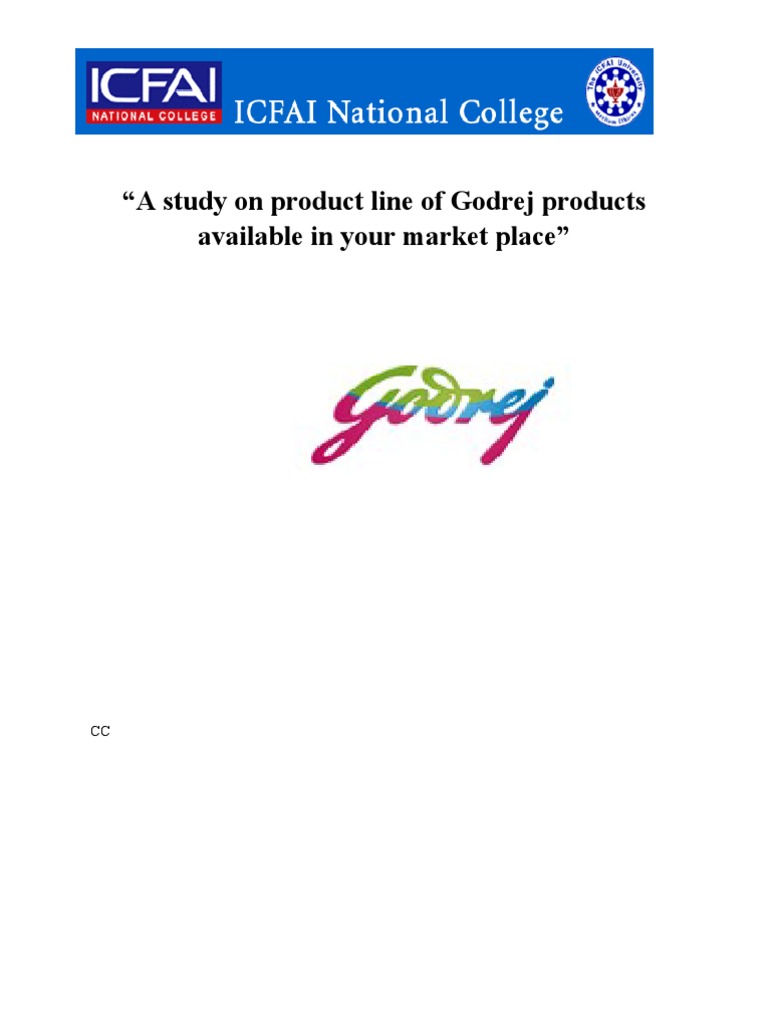 Godrej Product Mix PDF Data Warehouse