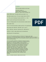 Instrument Cable Specification