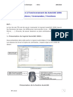 TP1 2 Initiation Environnement AutoCAD 2006