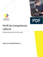 Perfil Programador de Software