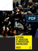 Admistia- El Derecho a Protestar Amenazado