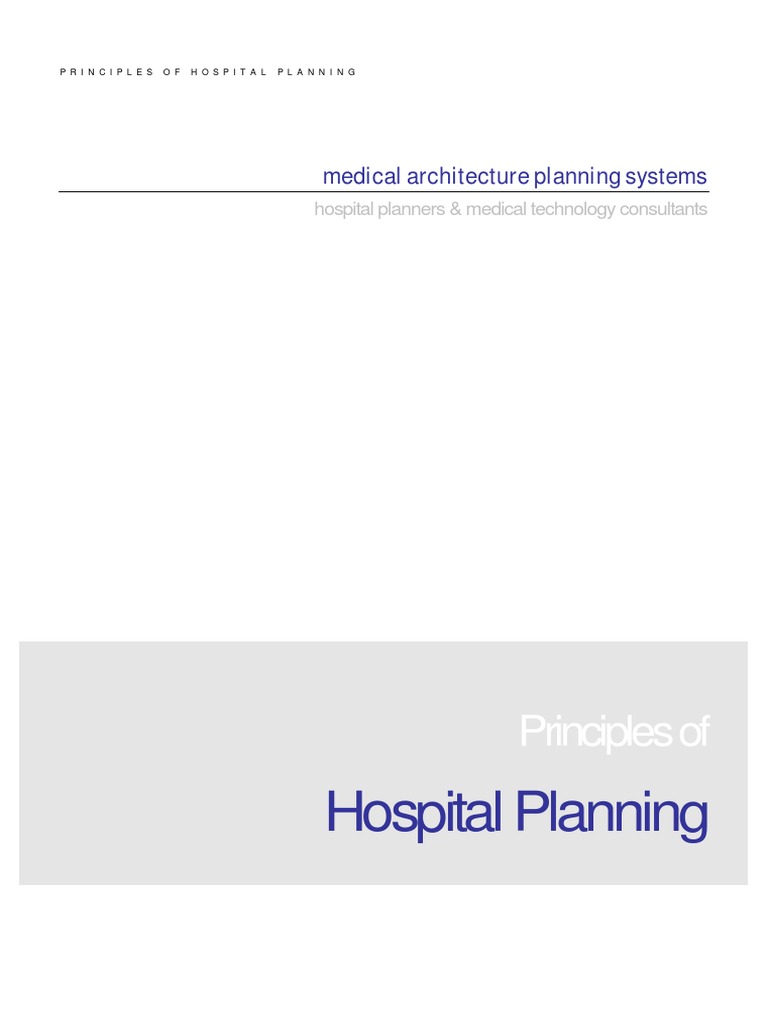 Hospital Planning Principles of Hospital Patient Free 30day