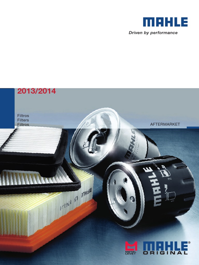 Mahle Catálogo de Filtros