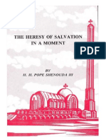 The Heresy of Salvation in A Moment - Late H.H. Pope Shenouda III