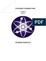 Student Science Fair Booklet 2014