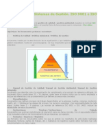 Documentos de Sistemas de Gestión