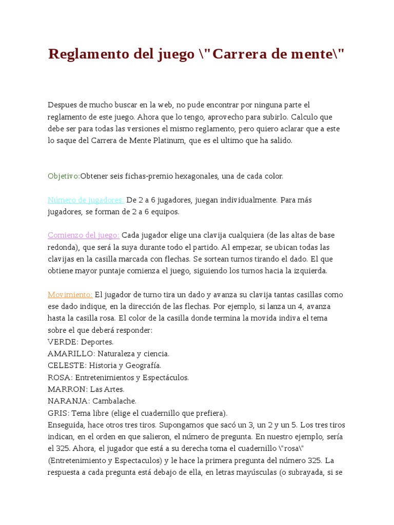 Download Carrera De Mente Preguntas Y Respuestas Pdf Readers