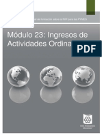 Módulo 23 Ingresos de Actividades Ordinarias