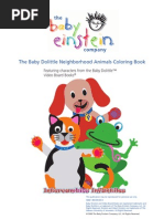 JPR - Baby Einstein - Neighborhood Animals (COLORING)