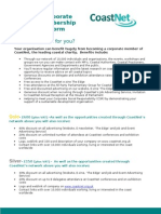 To Print CoastNet Corporate Membership Form 2009