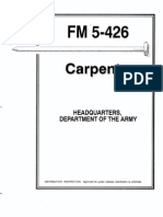 Army Fm5 426 Carpentry