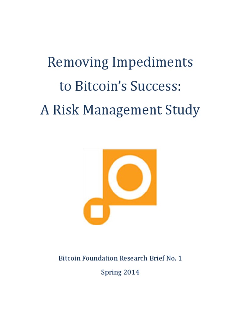 Bitcoin Risk Management Insights | PDF | Blockchain (Database) | Bitcoin