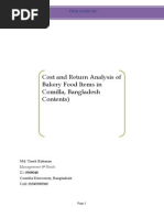 Bakery Industry Comilla, Bangladesh