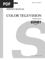 Color Television: Service Manual