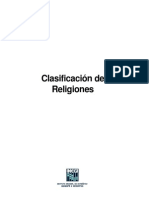Clasificacion de Religiones INEGI México