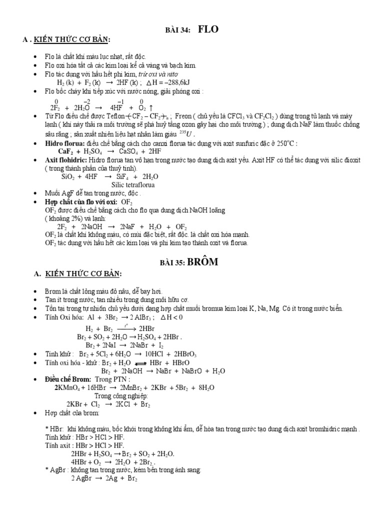 Chemistry Chapter 34