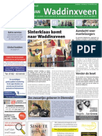 De Krant Van Waddinxveen, 6 November 2009