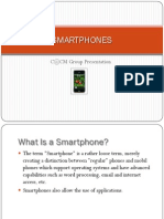 Smartphones: C@CM Group Presentation