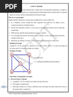 Unit Iv Graphs: 1. Directed Graph or Digraph