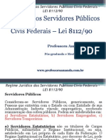 Regime Jurídico Dos Servidores Públicos Civis Federais – Power Point