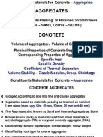 5-Constituents Materials for  Concrete â€“ Aggregates