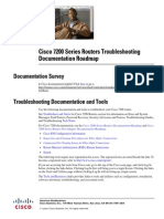 Cisco 7200 Series Routers Troubleshooting Documentation Roadmap