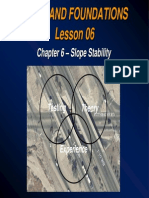 Lesson 06-Chapter 6 Slope Stability