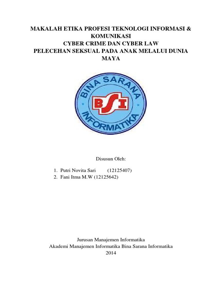 Makalah Etika Profesi Teknologi Informasi
