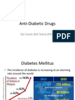 Anti-Diabetic Drugs: Siti Farah MD Tohid (PHD)