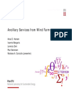 Ancillary Services From Wind Farms Ancillary Services From Wind Farms