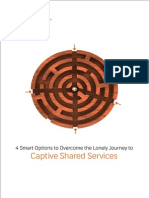 4 Smart Options To Overcome The Lonely Journey To Captive Shared Services