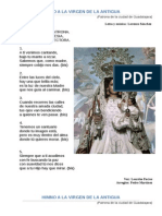 Virgen de La Antigua. Letras y Acordes