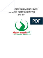 Data Base Pengurus Hamasah Islam 2013-2014