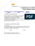 Définition Conductivité Électrique