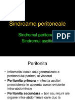 Sindroame Peritoneale