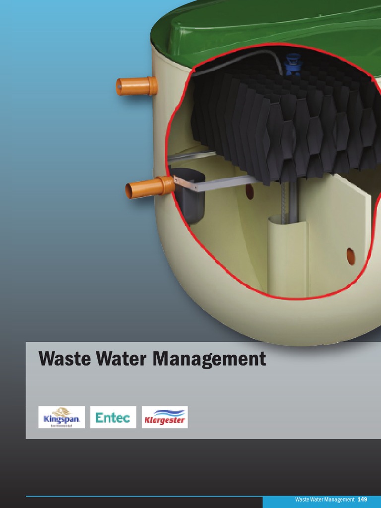 Image showcasing 14 Waste Water Management Final | PDF | Septic Tank | Sewage Treatment