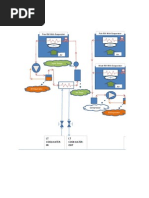 Grafisch Leiding Plan Voor Refrig Sys