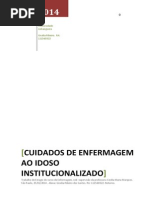 Cuidados de Enfermagem Aos Idosos Institucionalizados