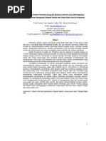 Download Aplikasi Sistem Informasi Geografis Berbasis Internet untuk Meningkatkan Pemahaman Geospasial Wilayah Pesisir dan Pulau-Pulau Kecil di Indonesia by faridyuniar SN22157201 doc pdf