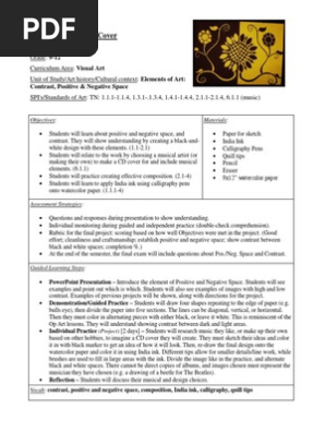 CD Cover Lesson Plan