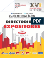 Directorio Expositores 2012