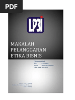 Download Makalah Pelanggaran Etika Bisnis Luis Makluf by Luis Makluf SN221583973 doc pdf