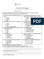 Materia Pendiente de 4to Año Quimica Yoargenis Meneses