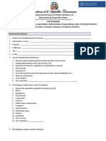 Cuestionario Evaluación Aprendizaje CC Versión 4 Autoadministrado