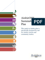 AirdrieONE Sustainability Plan Airdrie, Alberta